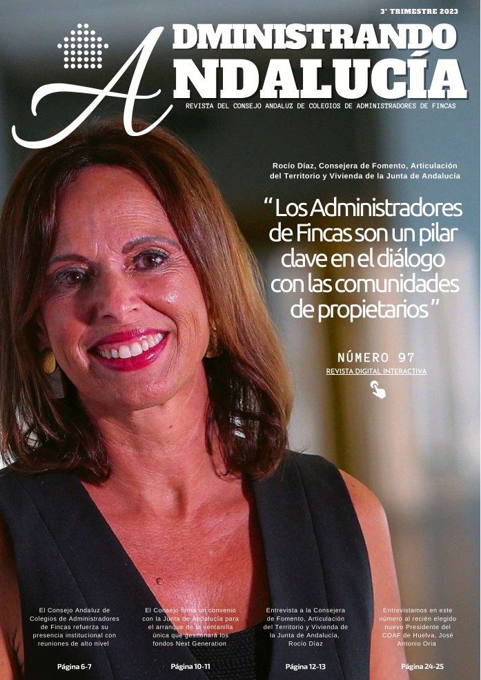 Portada revista Administrando Andalucía 97